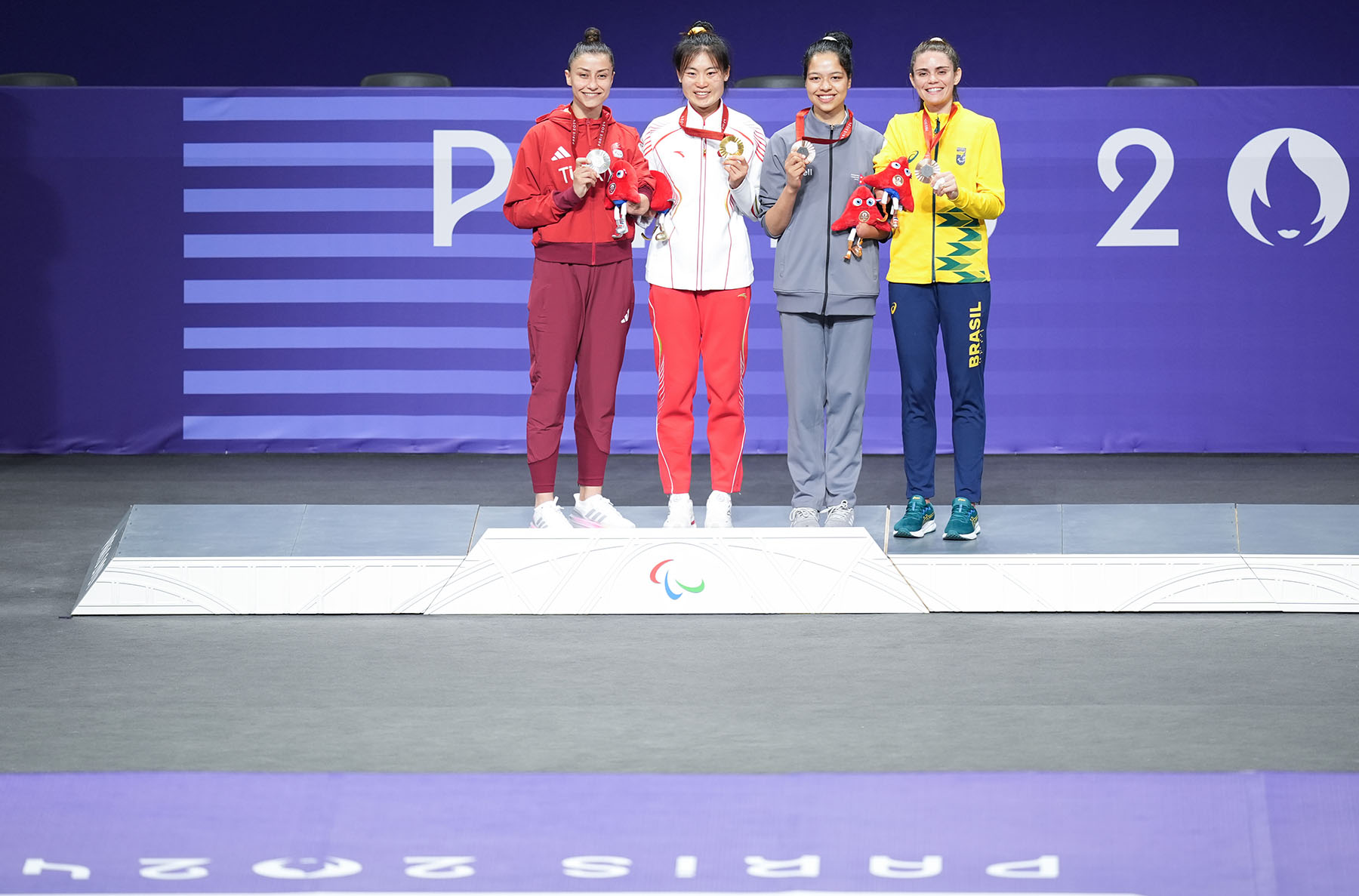 PARALYMPICS-PARA TAEKWONDO MEDAL CEREMONY