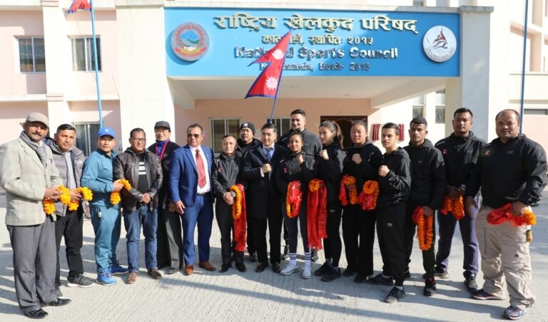 Nepali boxing team going to Thailand