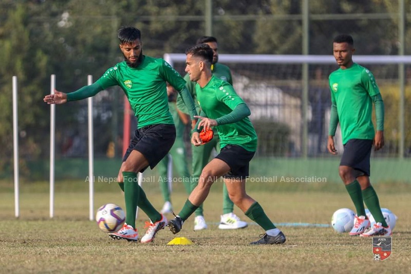 Pakistan Men’s Team start their practice in Ktm