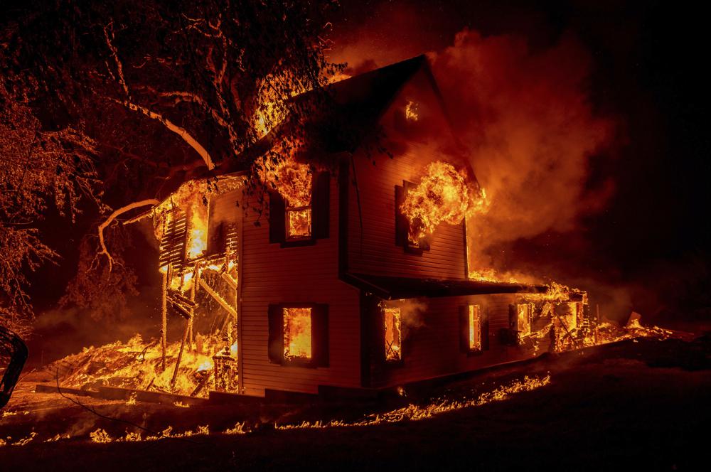 Fire ravages three houses in Kakani