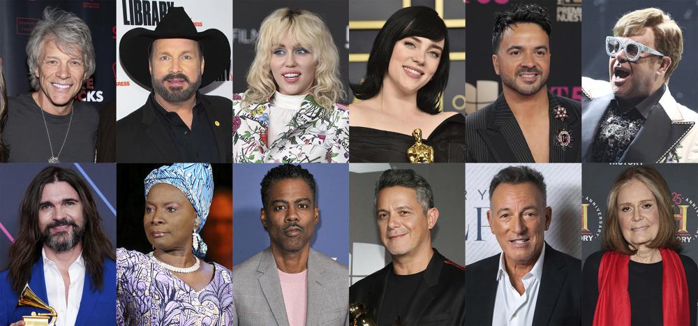 Celebrities go online to voice support for Ukraine
