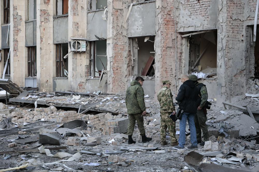 Ukraine: Rockets strike mayor’s office