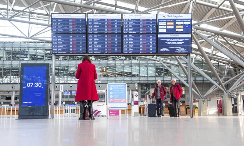 Security strike at German airports causes cancellations