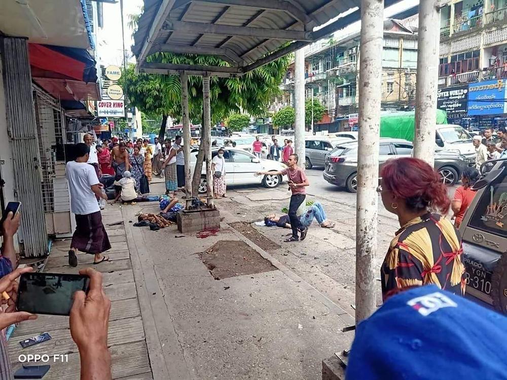 Yangon bombing spurs accusations from Myanmar govt, foes