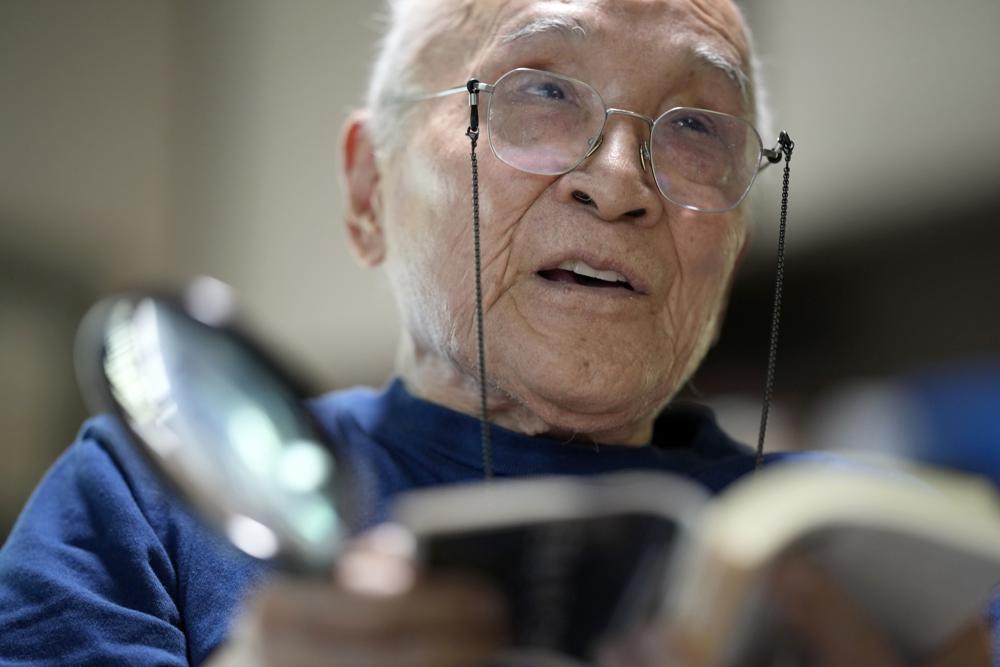 For Japan’s star poet Tanikawa, it’s fun, not work, at 90
