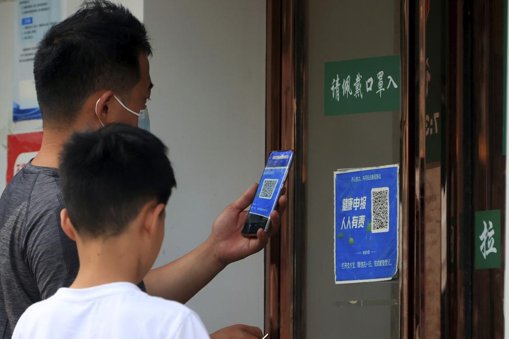 Residents say China used health tracker for crowd control