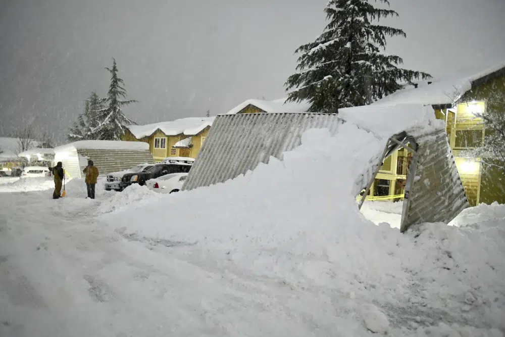 Residents could be snowed in a week
