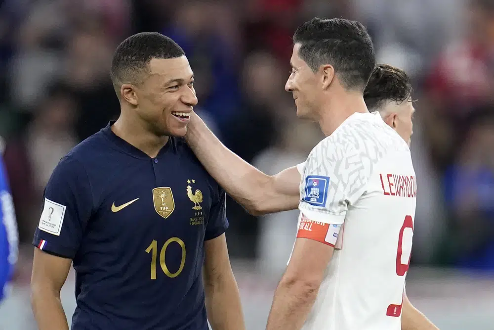 Kylian Mbappé leads France past Poland 3-1 at World Cup