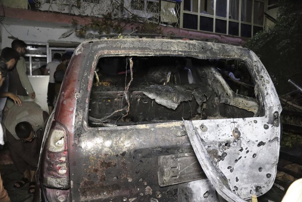 US says drone kills IS bombers targeting Kabul airport