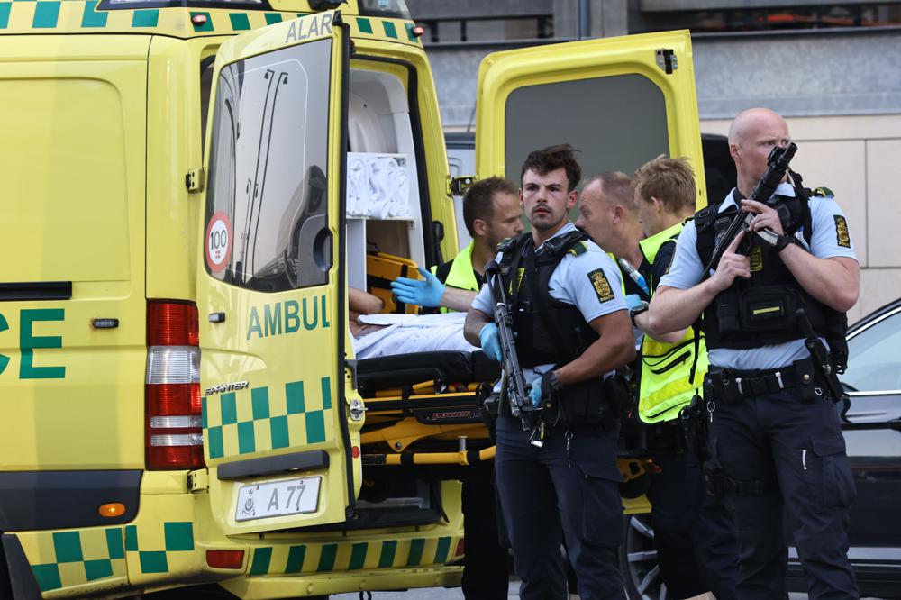 3 dead, 3 critically wounded in shooting at Denmark mall