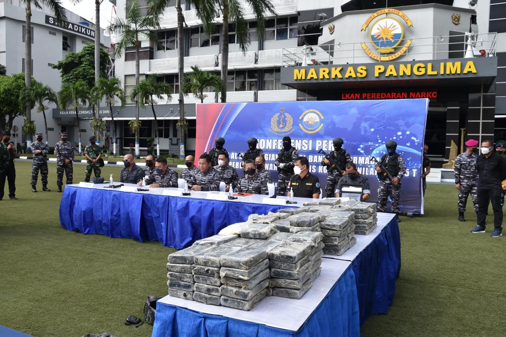 Indonesian sailors seize $82M of cocaine