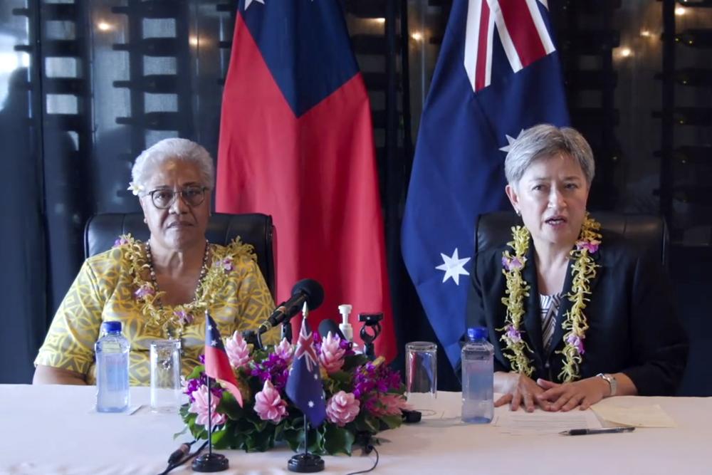 Australia, China continue Pacific rivalry with island visits