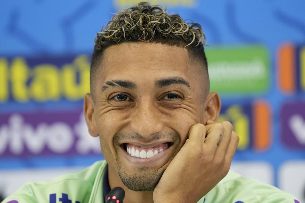 Brazil getting ready to dance at the World Cup