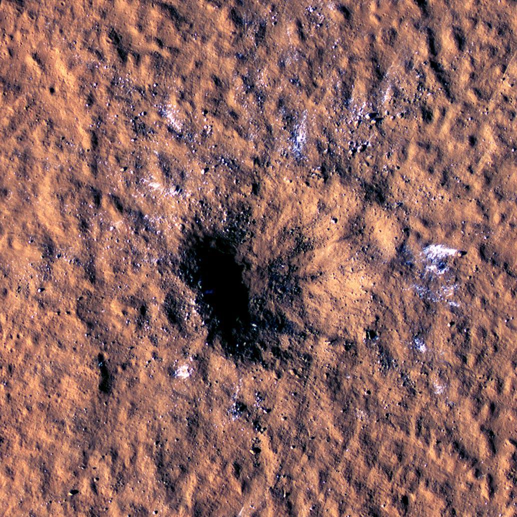 Two NASA spacecraft detect biggest meteor strikes at Mars