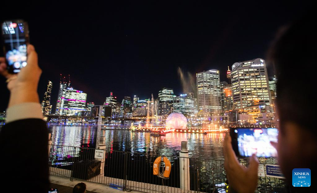 Iconic light festival held in Sydney