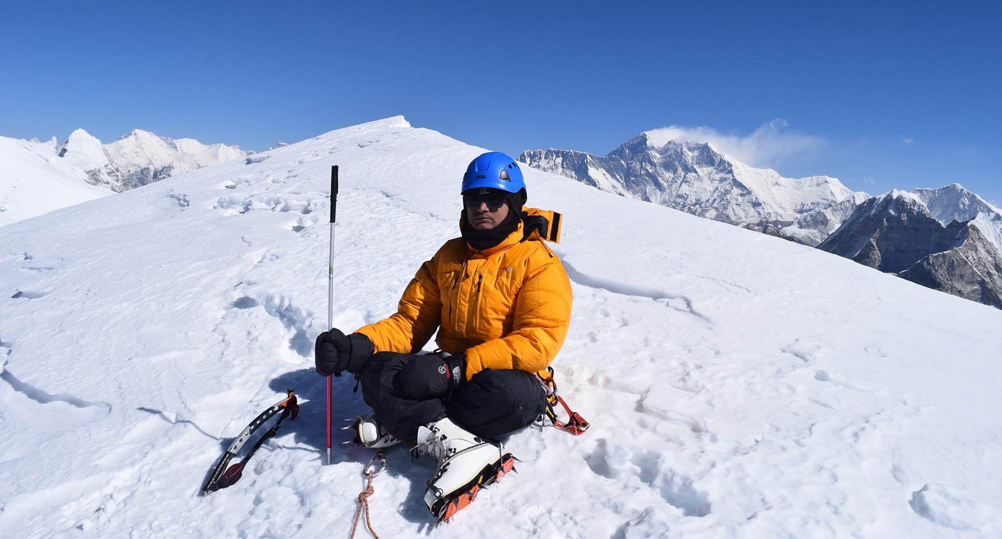 Amit KC: Preparing to make history as a blind climber from Nepal