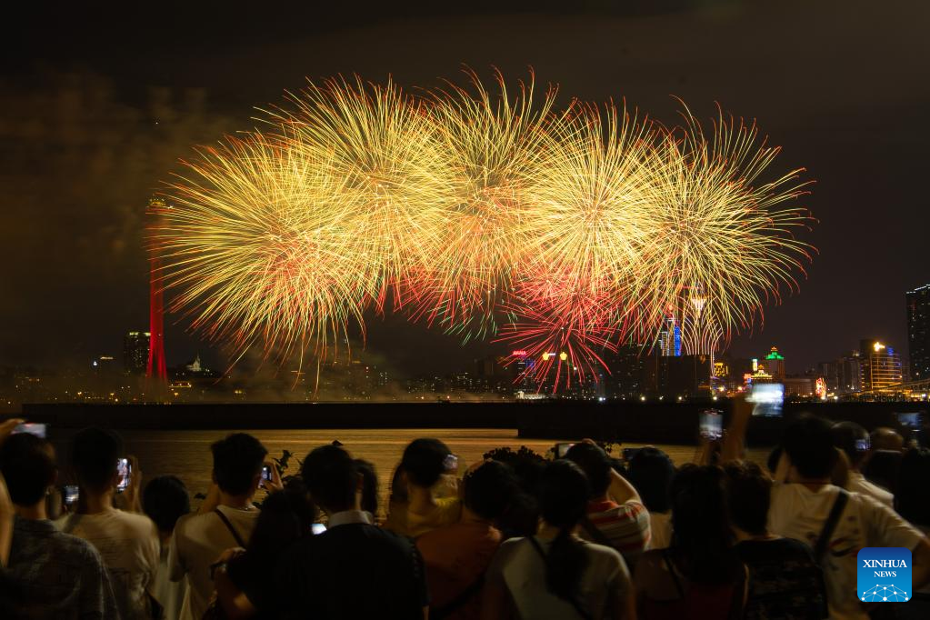 In pics: Firework show held in Macao