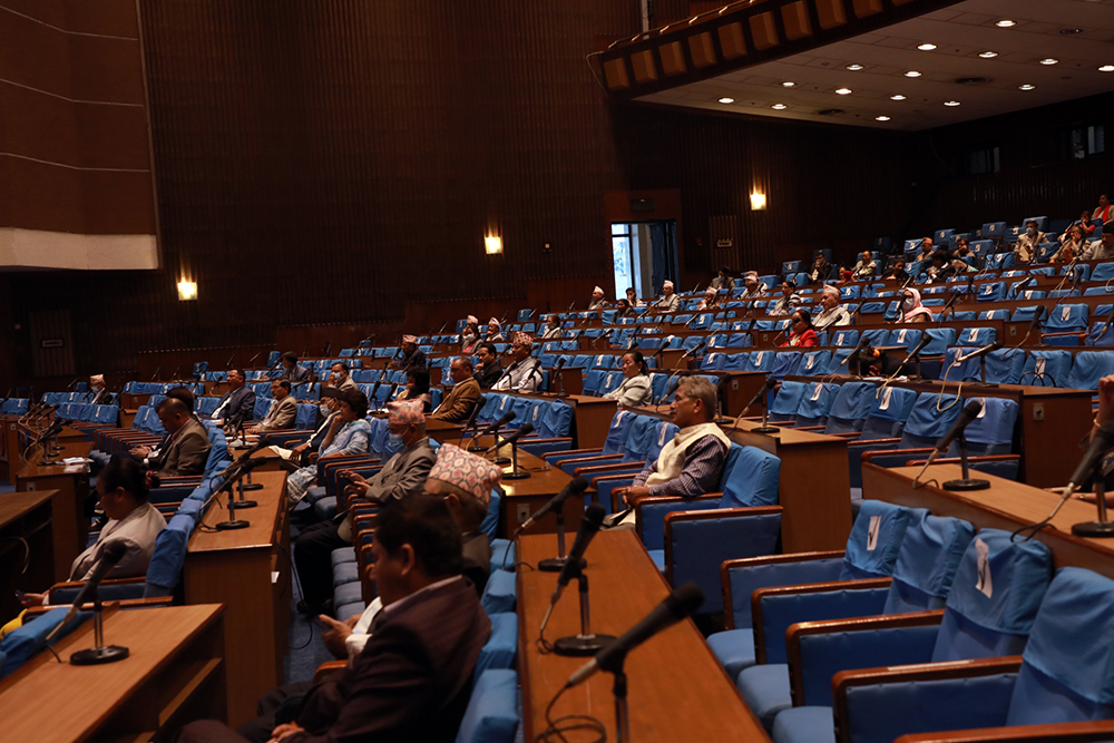 Speaker calls for an all-party meeting today