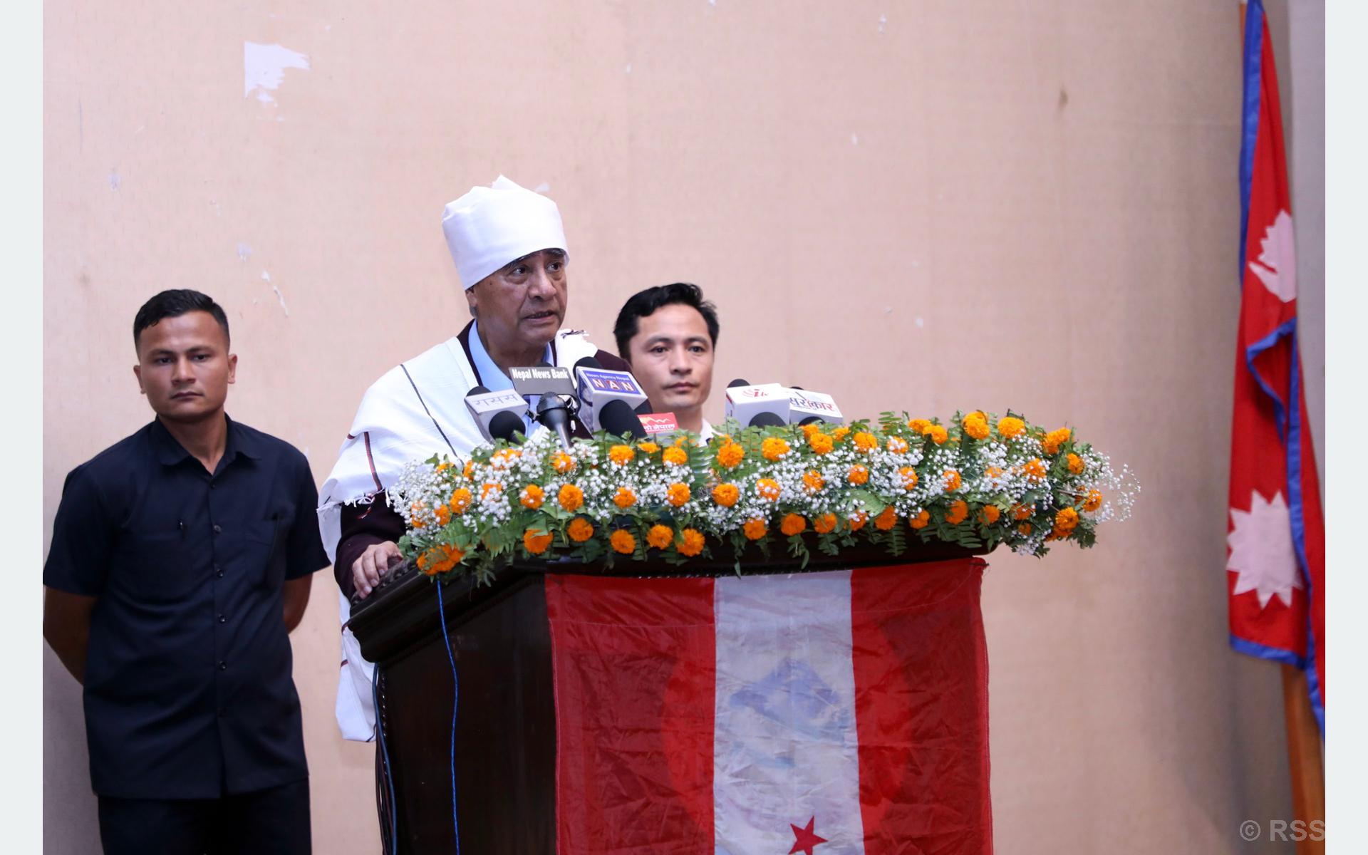 NC adopting proportional and inclusive measures: President Deuba