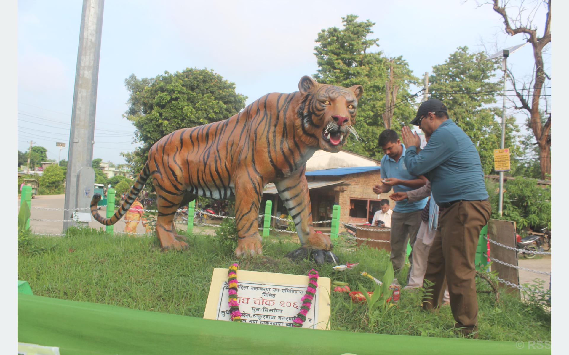 Global Tiger Day being observe by organising various programmes