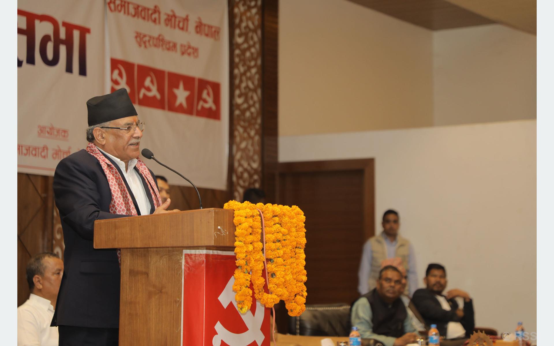 Need to defeat those trying to reverse the transformation: PM Dahal