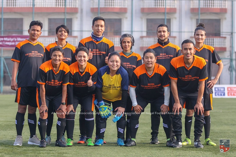 Football match calling an end to VAW