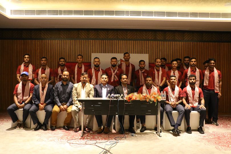 National cricket team off to US