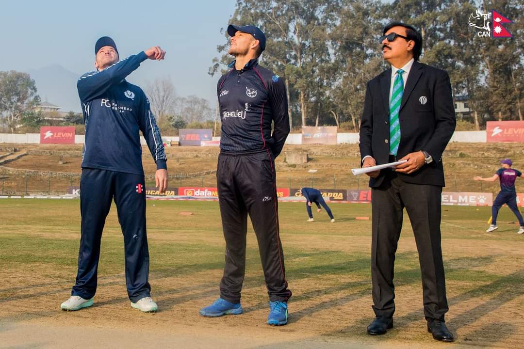 Scotland beat Namibia by 43 runs