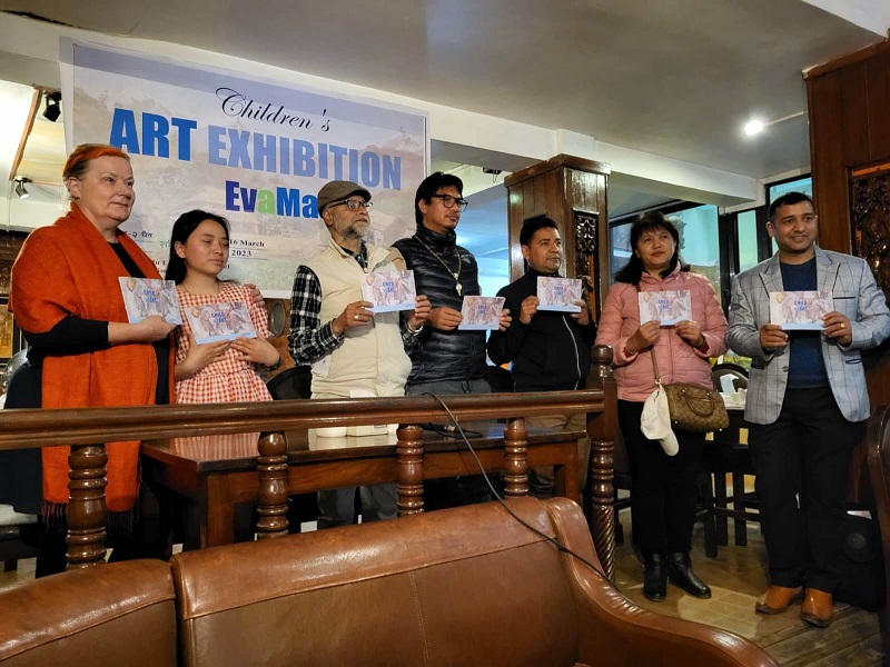 Art exhibition kicks off in Thamel