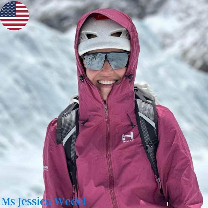 2nd int climber: Cancer survivor Wedel