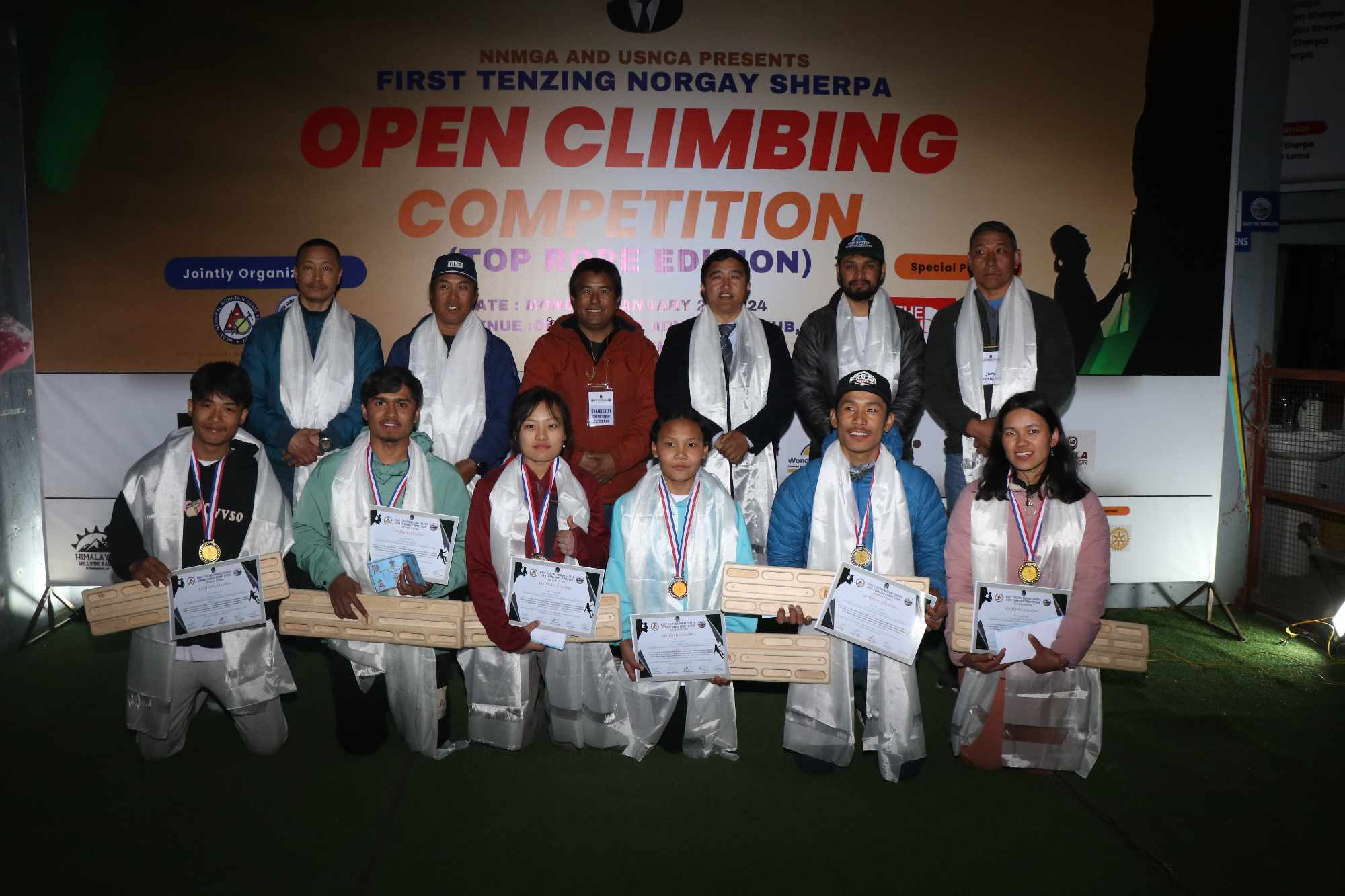 Tenzing Norgay Sherpa Open Climbing Competition Concluded