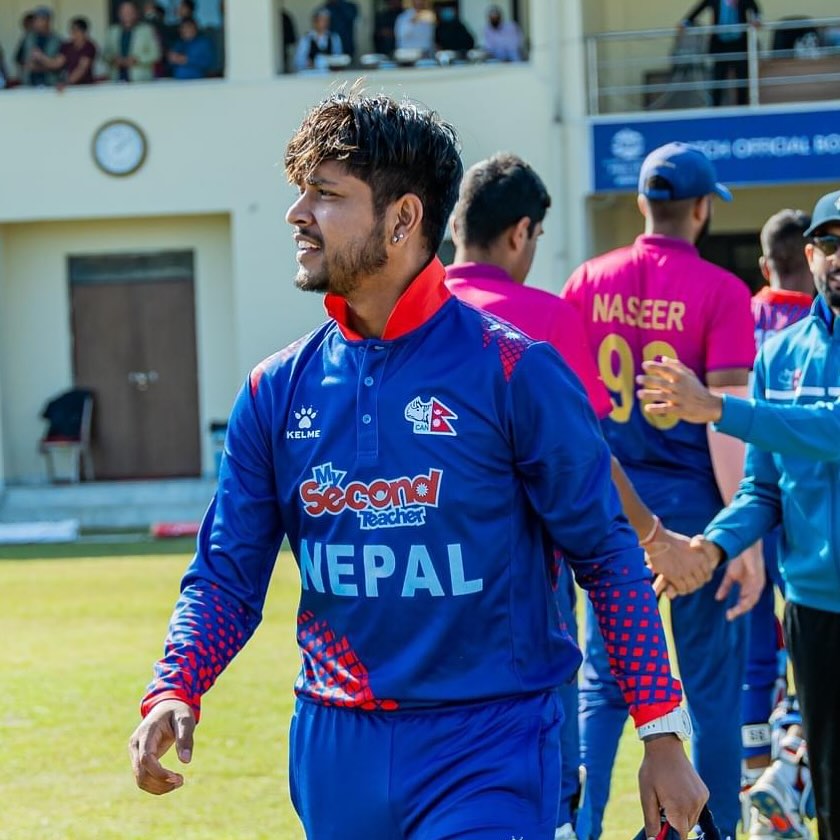 Sandeep Lamichhane expressed happiness