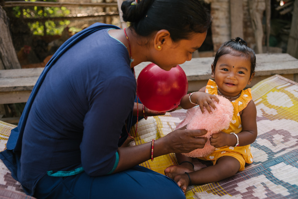 Nutritious food gift to pregnant woman