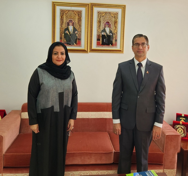 Meeting between Nepalese and Oman officials