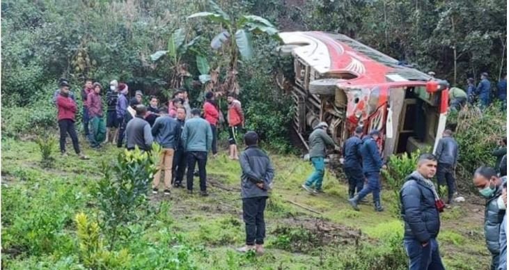 Palpa bus accident update: Injured identified