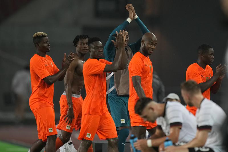 Germany eliminated after 1-1 draw with Ivory Coast in Olympic football