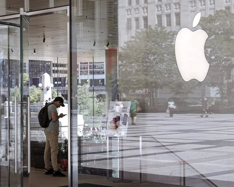 Apple suffers sales decline in nearly 4 years