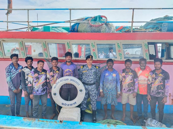 Nine Indian fishermen recused from Sri Lankan Navy