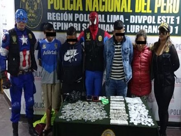Cops in Peru dressed as Marvel superheroes for drug bust