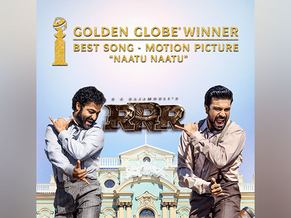 ‘Naatu Naatu’ creates history at Golden Globe