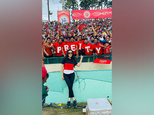 Preity Zinta ecstatic as her team Punjab Kings