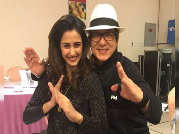 Disha wish Jackie Chan on his  birthday