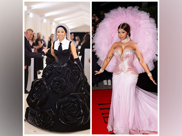 Cardi B dons two different looks at Met Gala 2023