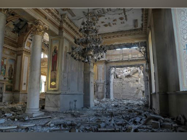 Russian missile strikes damage historic Orthodox Ukrainian cathedral in Odesa