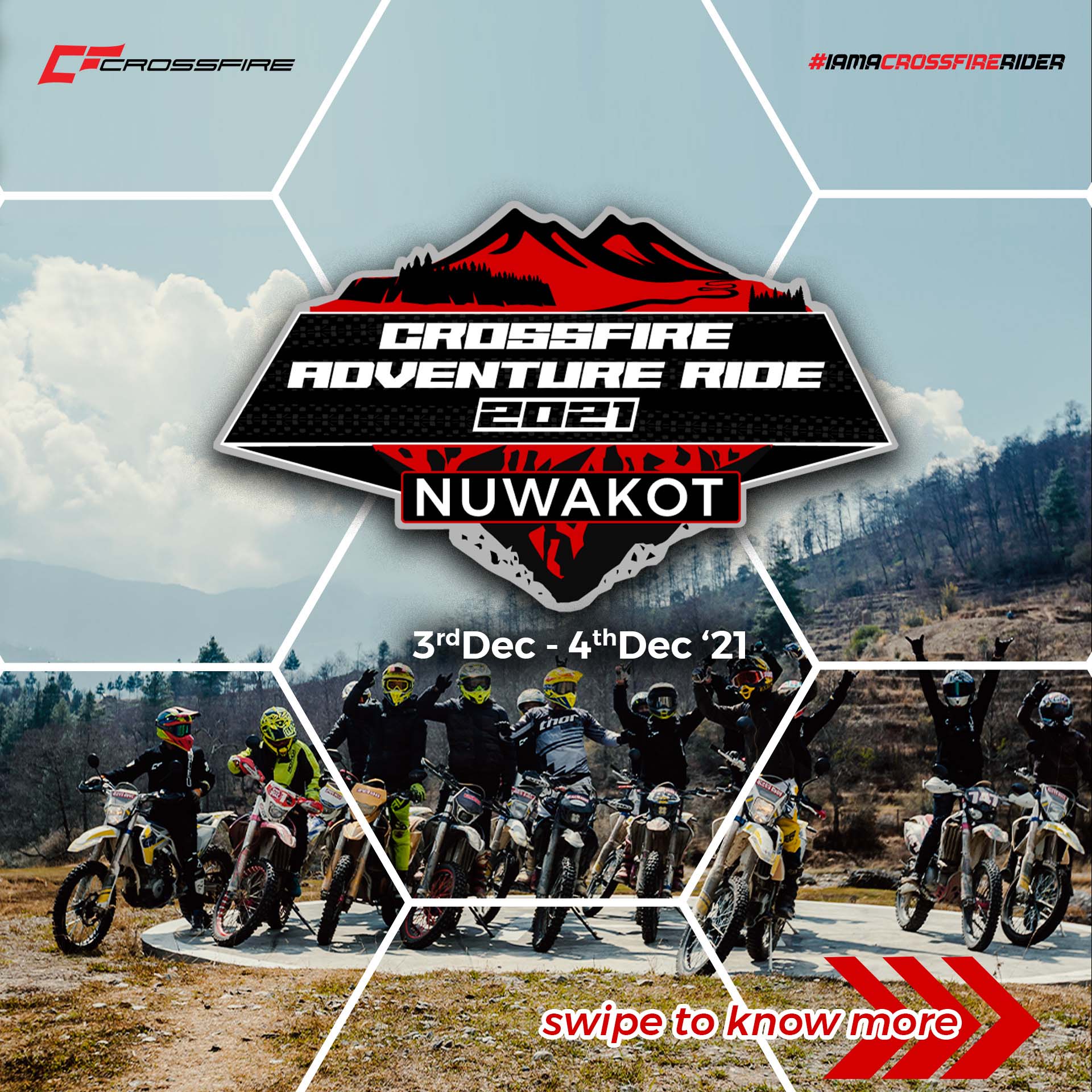 Crossfire Nepal calls for adventure ride to Nuwakot