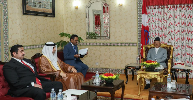 Egyptian envoy to Nepal calls on President Paudel