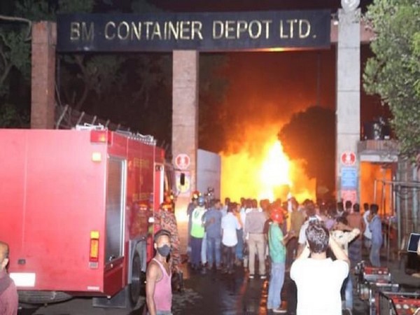 Bangladesh container depot fire: 22 bodies identified