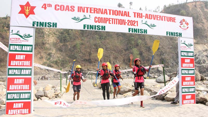 TAC ‘A’ clinches CoAS Int’l Tri-Adventure Competition