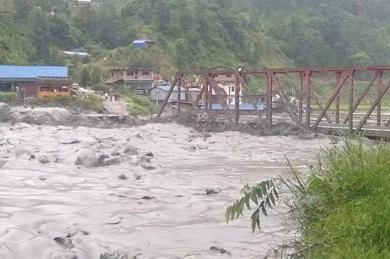 Study report on Melamchi flood risk assessment and reconstruction