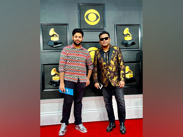 AR Rahman attends Grammy 2022 with son Ameen